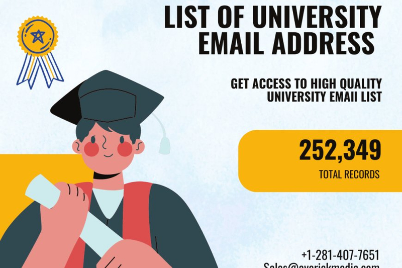 Data-Driven Approaches to Building University Email Lists