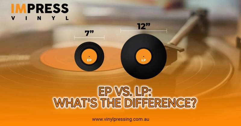 Distinguishing EP and LP Vinyl Records