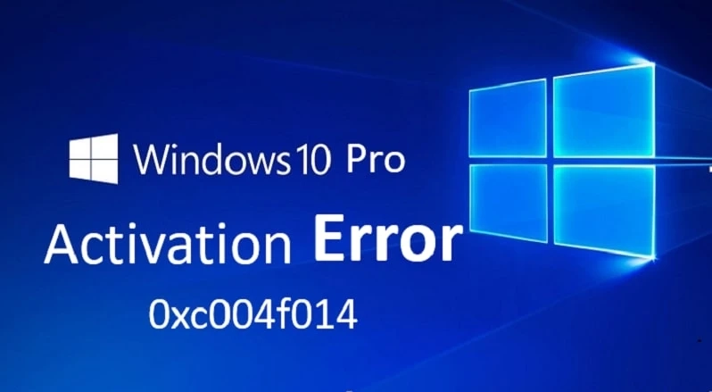 Windows 10 error code 0xc004f014