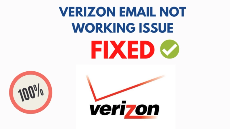 Verizon email not working