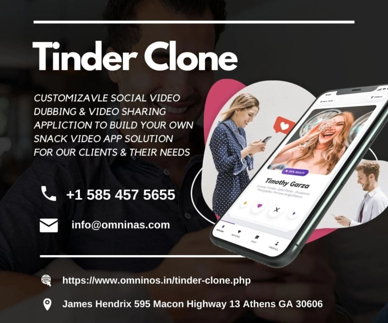 Tinder clone | Clone Script Dating App