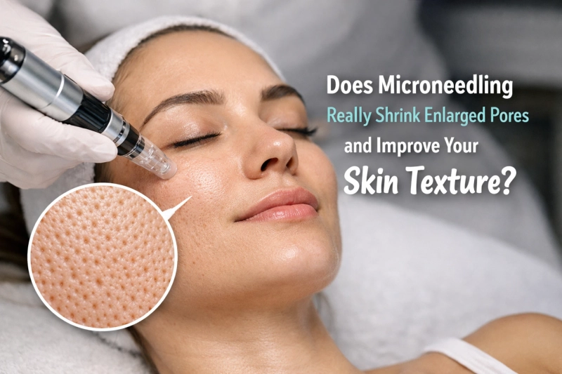 Does Microneedling Really Shrink Enlarged Pores and Improve Your Skin Texture?