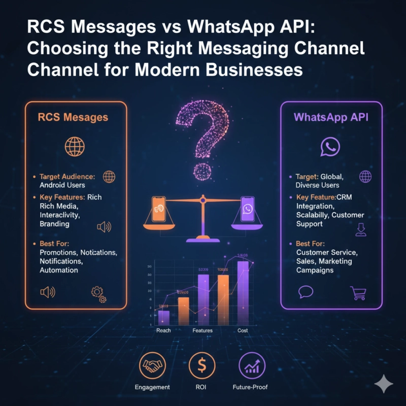RCS vs WhatsApp API: Which is Better for you?