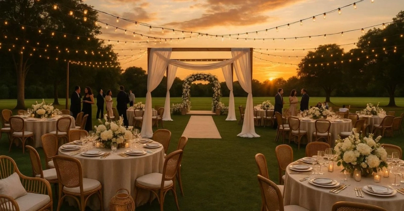 Why Outdoor Events Are Becoming the New Trend for Weddings and Gatherings