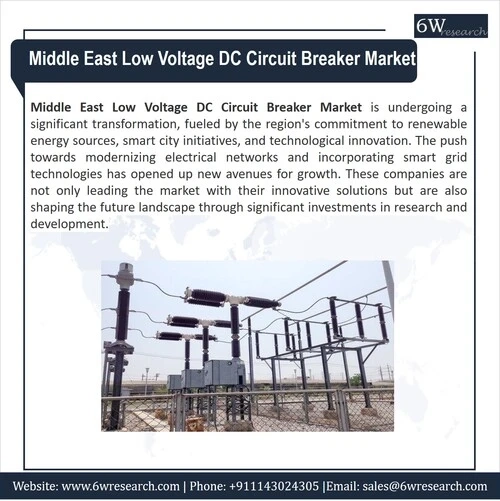 Middle East Low Voltage DC Circuit Breaker Market (2024-2030) | 6wresearch