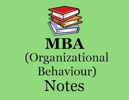 MBA Organizational Behavior