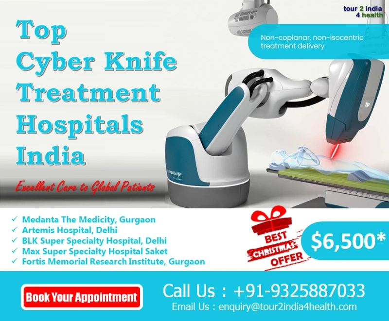 Top Cyberknife Treatment Hospitals in India Excellent Care to Global Patients
