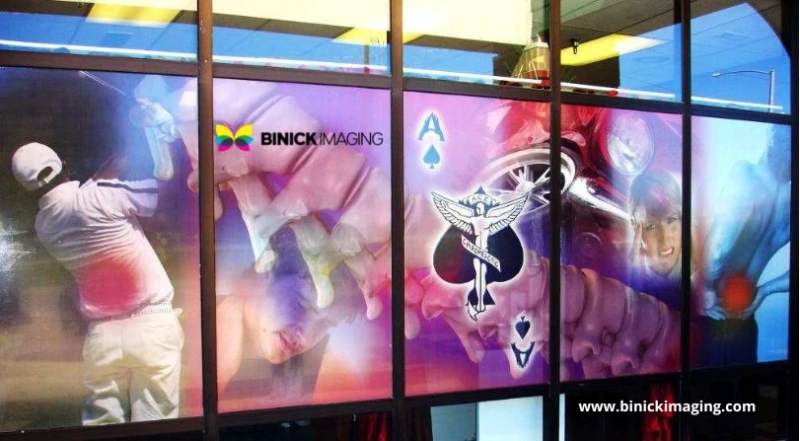 Customizing and creating captivating window graphics design
