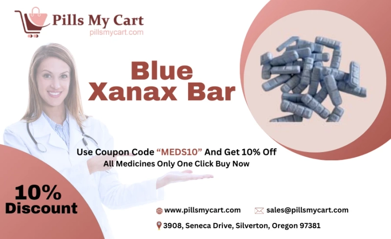 Buy Blue Xanax Bar with Credit Card Convenience