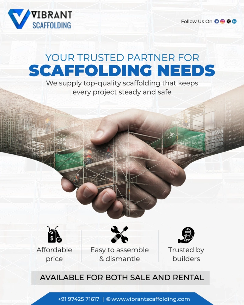 Scaffolding Material in Bangalore for Strong and Safe Construction