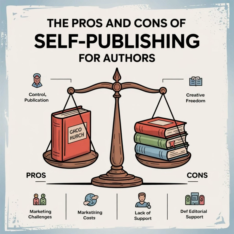 The Pros and Cons of Self-Publishing for Authors