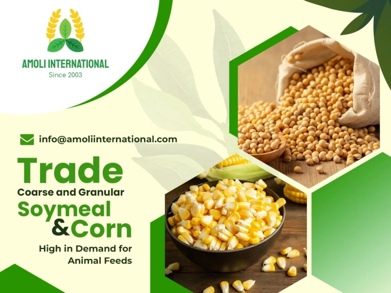 Trade Coarse and Granular Soymeal and Corn