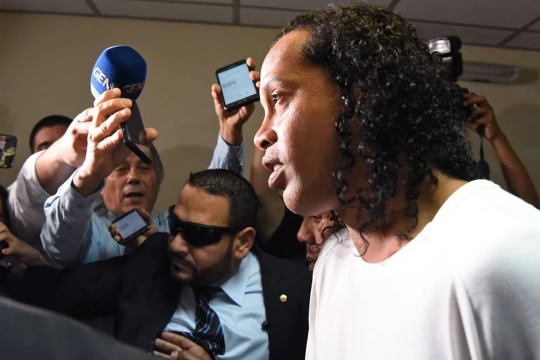 'Se vão prender falsificador, gente vai sumir das ruas', diz paraguaio sobre Ronaldinho