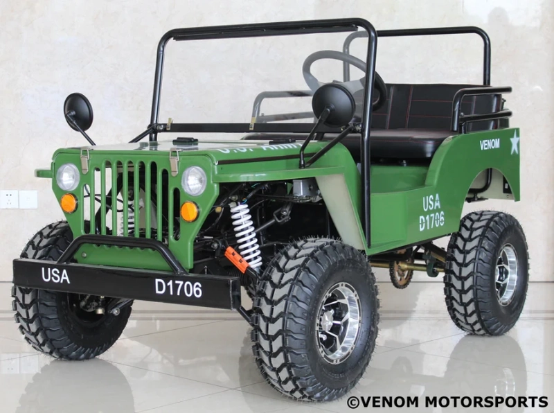 Mini Jeep 125cc – A Compact 4 Wheeler with Big Power
