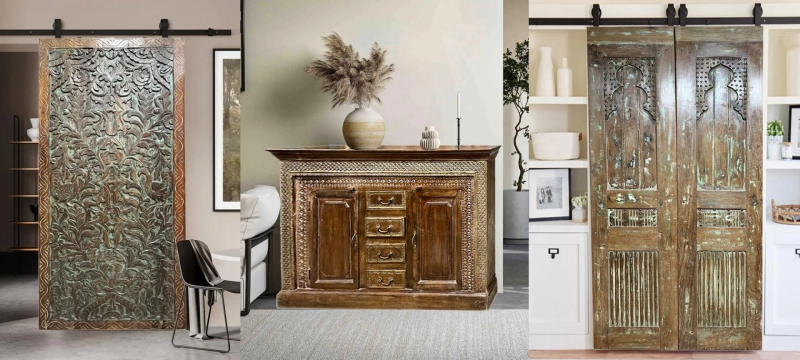 Vintage industrial Rustic Furniture
