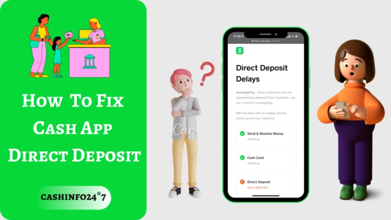 +1(812)-316-6005 HOW DOES DIRECT DEPOSIT WORK ON THE CASH APP?