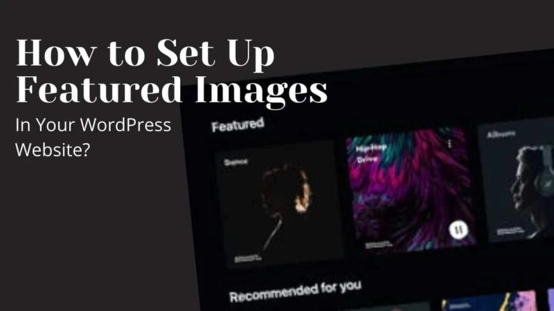 How to Set Up Featured Images in Your WordPress Website?