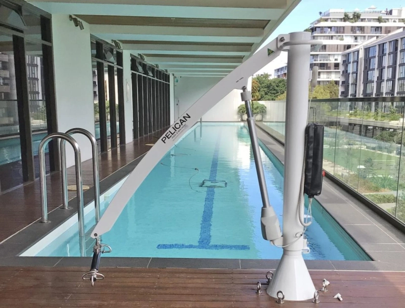 A wall-mounted change table for the disabled helps with inclusivity in public restrooms