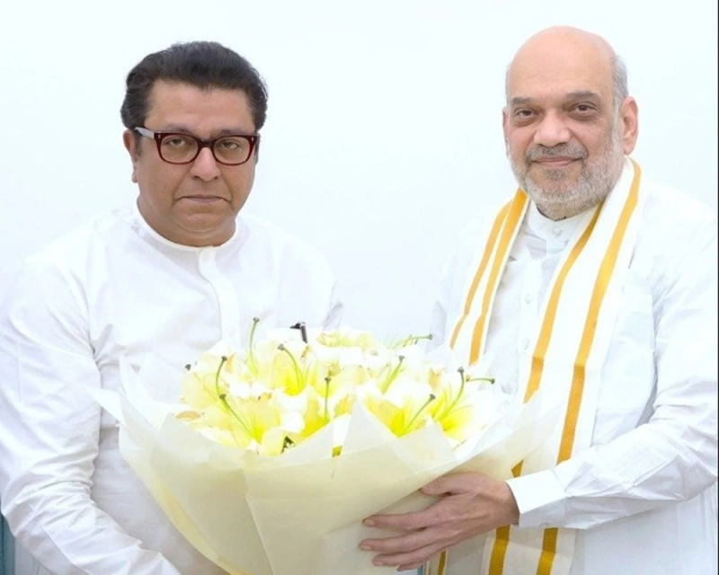 Raj Thackeray meets Amit Shah
