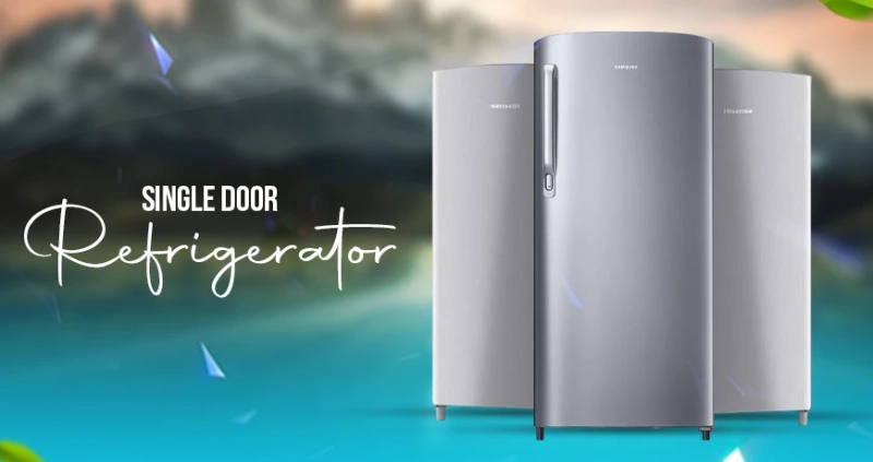 The Best Kitchen Companion For Efficiency And Style Is A Single-Door Refrigerator