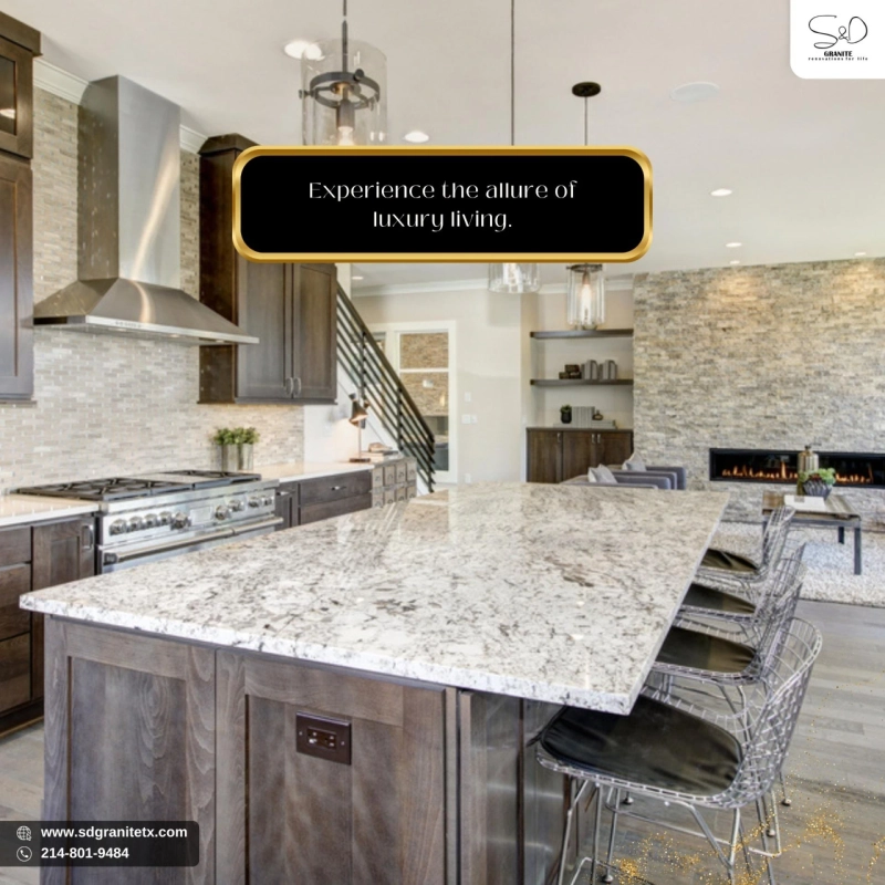 Elevate Your Kitchen: Countertops Fabricators in Richardson, TX at S&D Granite
