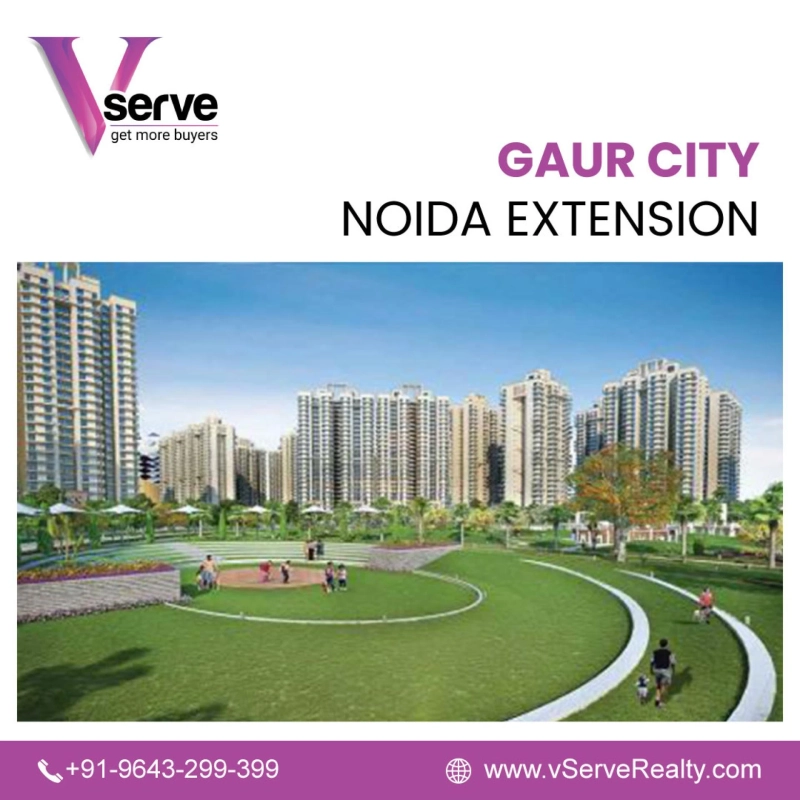 Flats in Gaur City Noida Extension - Residential property in gaur city Noida