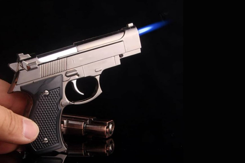 How A Lighter Pistol Replaces Match Stick In Pakistan