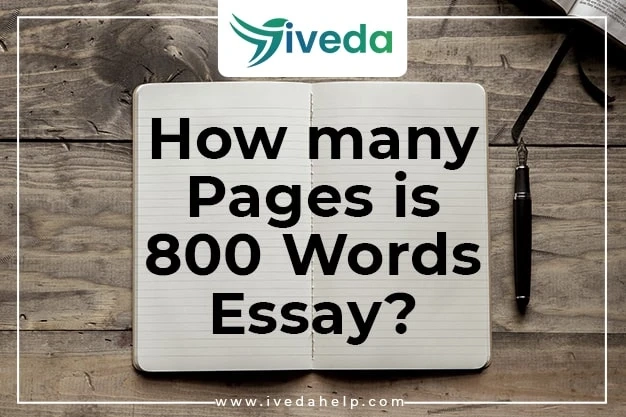 how many pages is 800 words