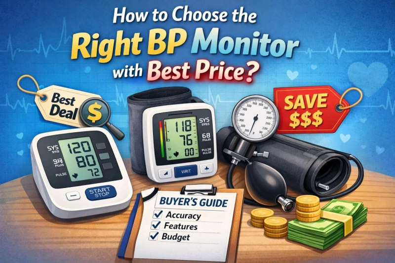 How to Choose the Right BP Monitor with Best Price?