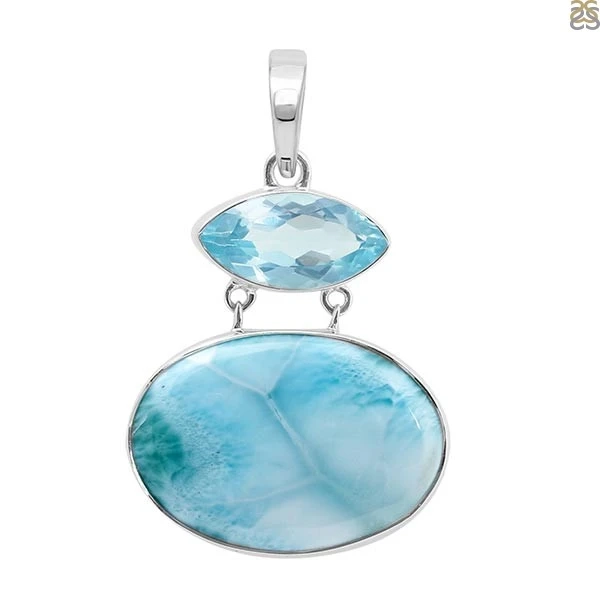 Gorgeous and Antique Larimar Jewelry for Female