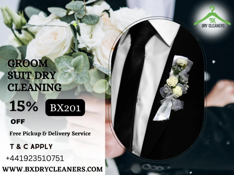 Specialist Groom Suit Cleaning Services in Bushey