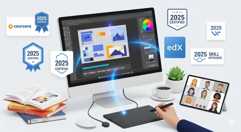 From CorelDRAW to Online Certifications – The Smartest Graphic Design Courses to Upgrade Your Skills in 2025