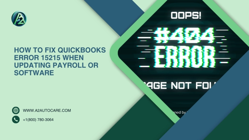 How to Fix QuickBooks Error 15215 When Updating Payroll or Software