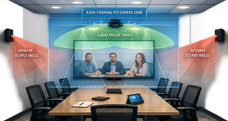 Designing Meeting Room AV for Seamless Hybrid Meetings