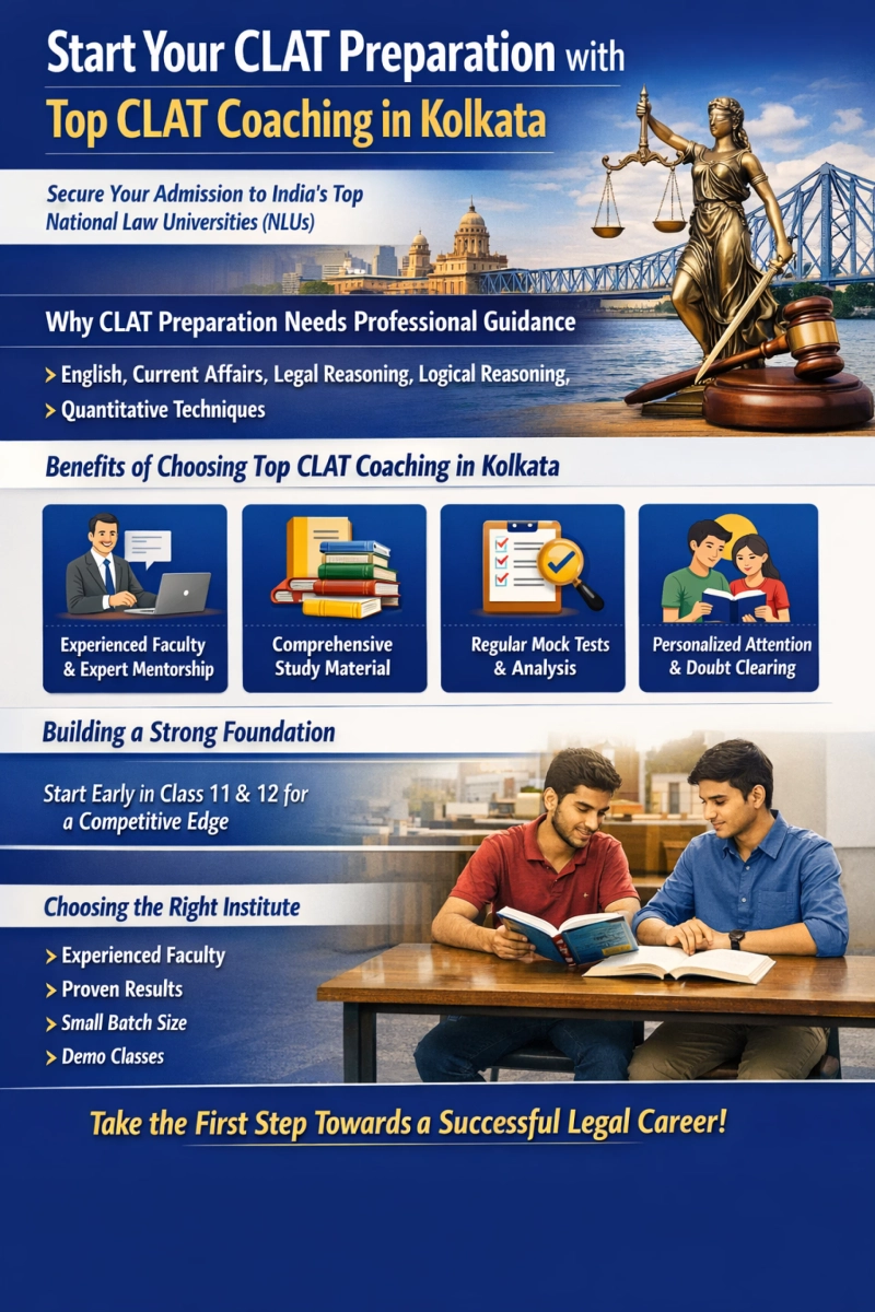 Start Your CLAT Preparation with Top CLAT Coaching in Kolkata