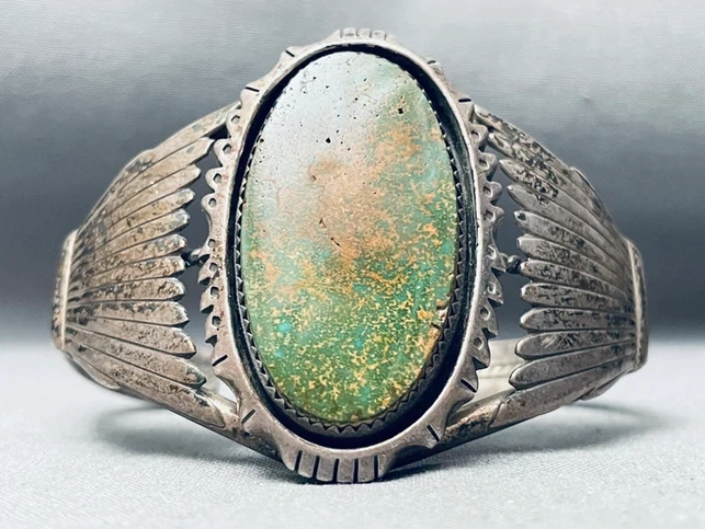 Authentic Vintage Zuni Turquoise and Native American Silver Jewelry