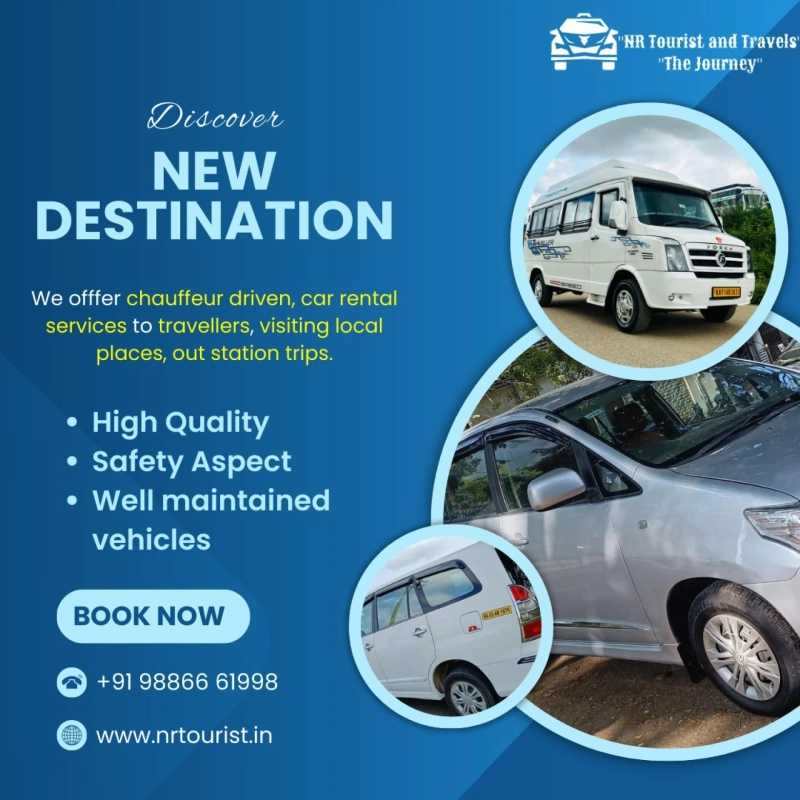 NR Tourist and Travels: Your Trusted Partner for Outstation Cabs