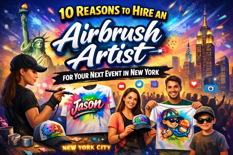 10 Reasons to Hire an Airbrush Artist in New York for Your Next Event