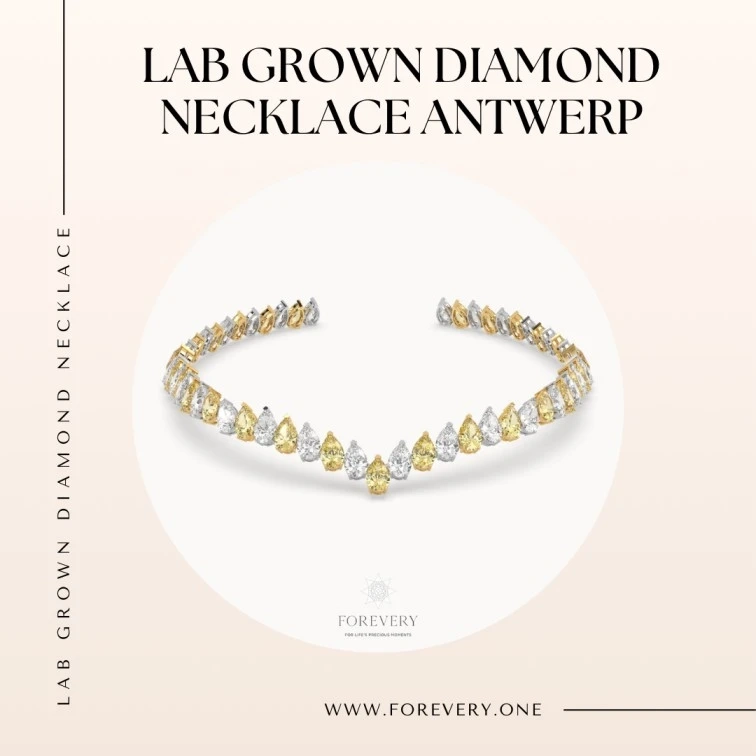 The Future of Elegance: Discover the Allure of Lab Grown Diamond Necklaces in Antwerp with Forevery