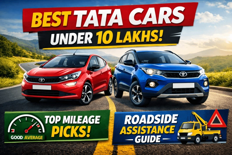 Best Tata Cars Under 10 Lakhs: Mileage Picks Roadside Assistance Guide