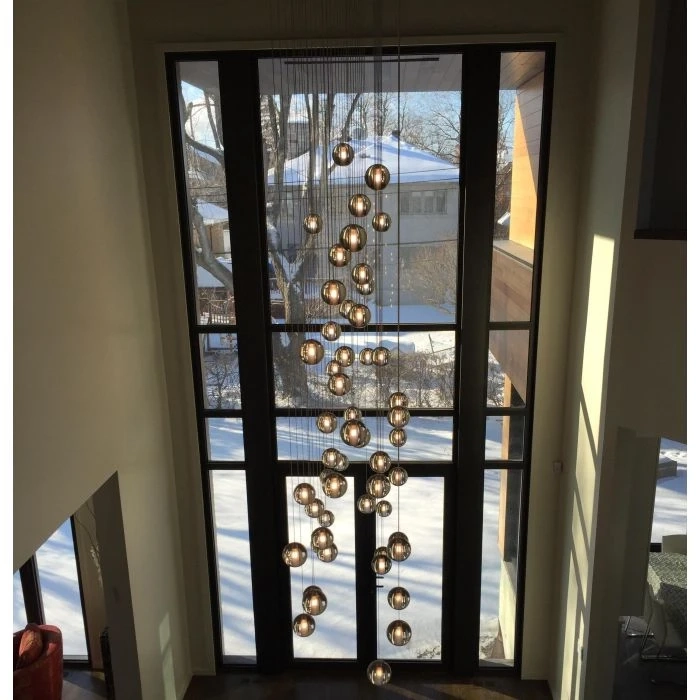 Creating a Grand Entrance with Statement Lighting in Your Entryway