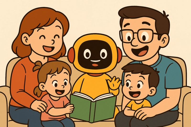 Unlocking Young Minds: The Role of AI Story Generators in Child Learning