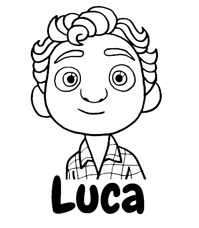 Lucas Coloring Pages Printable PDF Free – Dive into Disney Magic at ColoringOnlineFree
