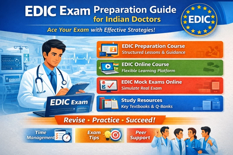 EDIC Exam Preparation Guide for Indian Doctors: Your Complete Roadmap to Success