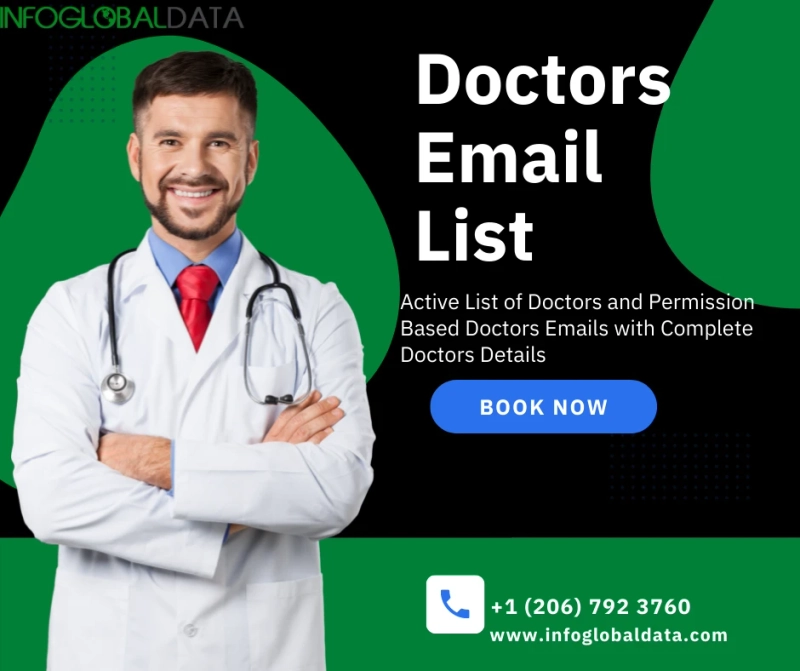 Doctors Email List | 100% Accurate Email List of Doctors