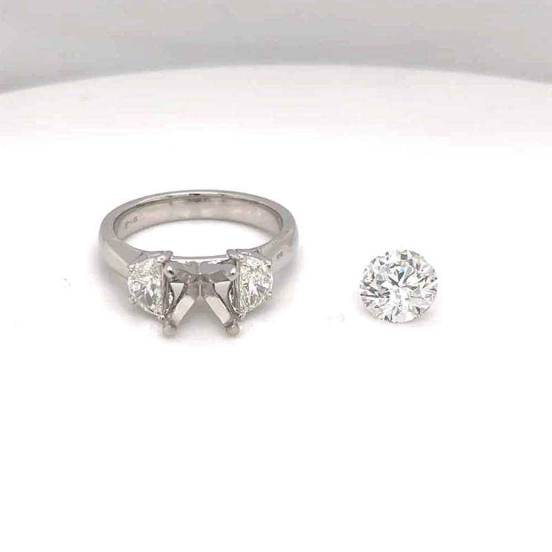 Diamond Dreams - Crafting Personalized Love Stories with Semi-Mount Engagement Rings