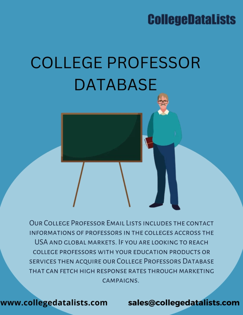 College Professor Email List