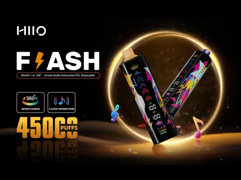  HIIO Flash 45000 Review: Vaping as an Interactive Experience—Design, Immersion, and Unmatched Durability