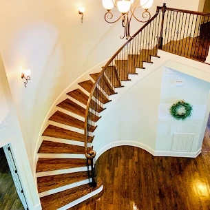 Expert Wooden Staircase Restoration and Hardwood Staircase Installation in Charlotte, NC – Majestic Hardwood Floors
