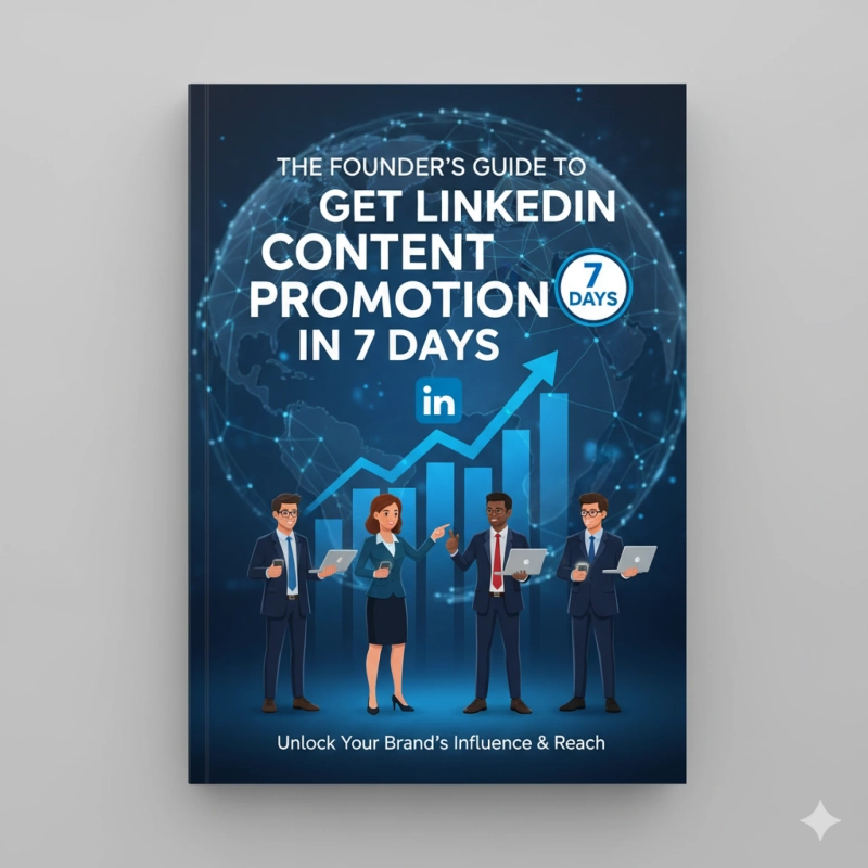 The Founder’s Guide to Get LinkedIn Content Promotion in 7 Days